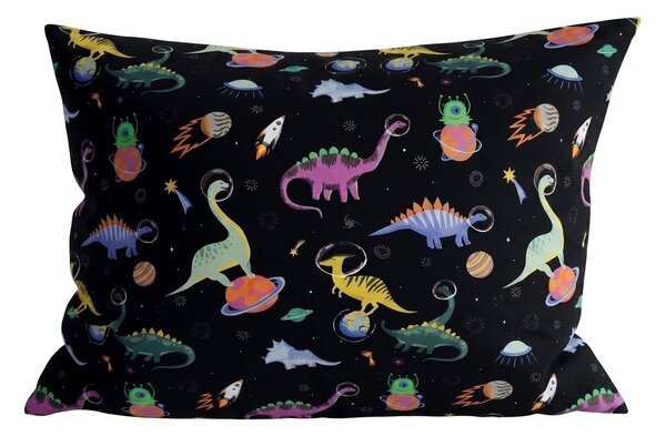 Față de pernă din microfibra DINO SPACE 70x90 cm, colorată