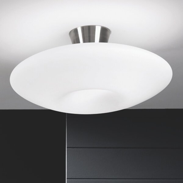 Plafonieră Orion DL 7-566/2 BLANC 2xE27/60W/230V d. 49 cm crom mat