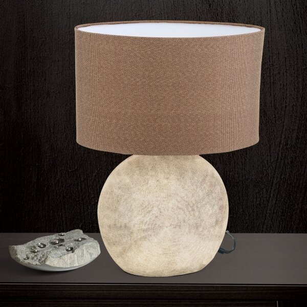 Lampă de masă Orion LA 4-1193 ETHNO 1xE27/60W/230V ceramică maro/bej