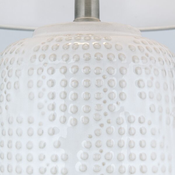 Lampă de masă Orion LA 4-1227 CORAL 1xE27/40W/230V ceramică/alb