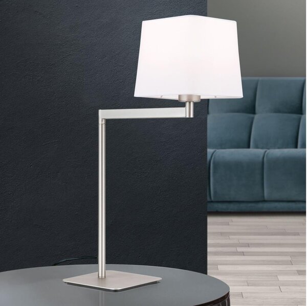 Lampă de masă Orion LA 4-1209/1 CARLTON 1xE27/40W/230V alb/crom mat
