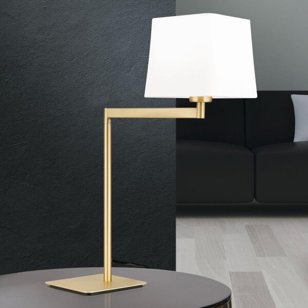 Lampă de masă Orion LA 4-1209/1 CARLTON 1xE27/40W/230V alb/auriu
