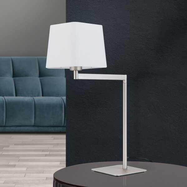 Lampă de masă Orion LA 4-1209/1 CARLTON 1xE27/40W/230V alb/crom mat