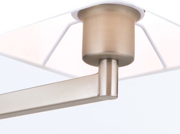 Lampă de masă Orion LA 4-1209/1 CARLTON 1xE27/40W/230V alb/crom mat