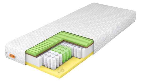 Saltea cu arcuri Memora cu cocos 80x200