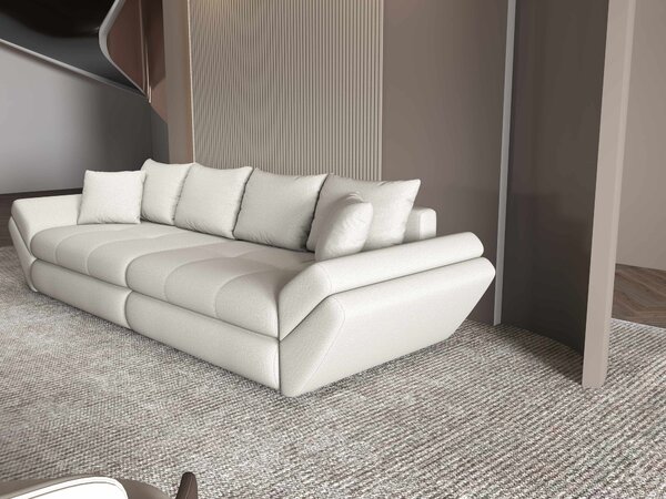 Canapea extensibilă dumonde cu ladă de depozitare Loana Enjoy Bej 300x100 cm