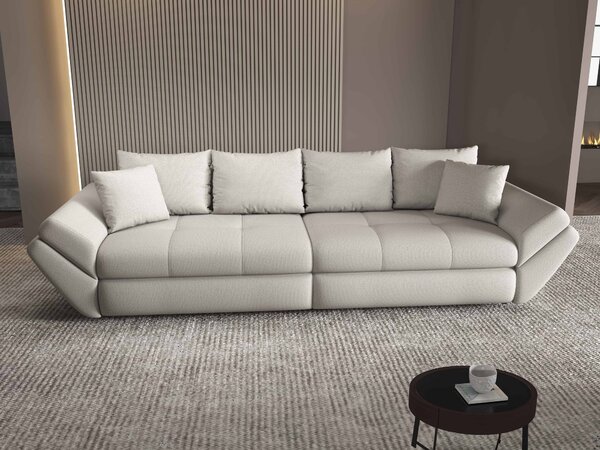 Canapea extensibilă dumonde cu ladă de depozitare Loana Enjoy Bej 300x100 cm