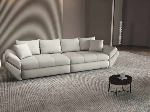 Canapea extensibilă dumonde cu ladă de depozitare Loana Enjoy Bej 300x100 cm