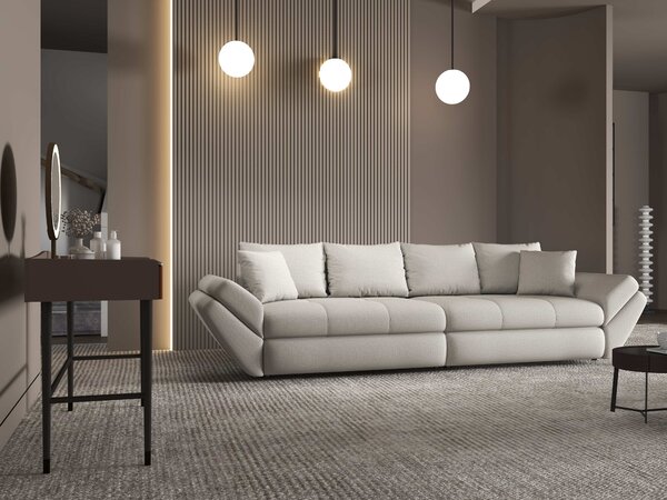 Canapea extensibilă dumonde cu ladă de depozitare Loana Enjoy Bej 300x100 cm
