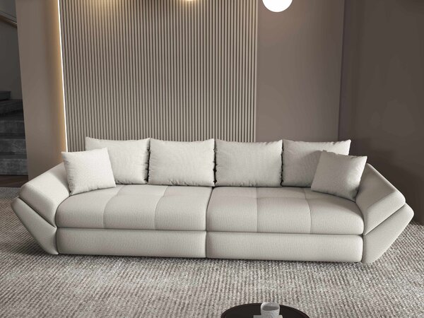 Canapea extensibilă dumonde cu ladă de depozitare Loana Enjoy Bej 300x100 cm