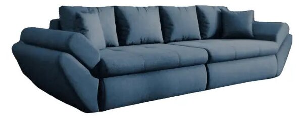 Canapea extensibilă dumonde cu ladă de depozitare Loana Enjoy Blue 300x100 cm