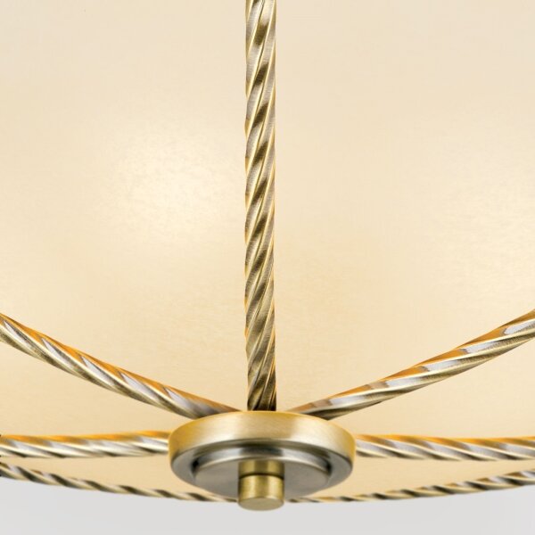 Plafonieră Orion DL 7-567/56 MAURO 5xE27/60W/230V d. 56 cm bronz
