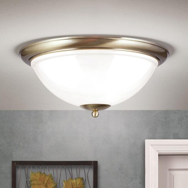 Plafonieră Orion DL 7-677/50 AUSTRIAN OLD LAMP 3xE27/60W/230V bronz/alb