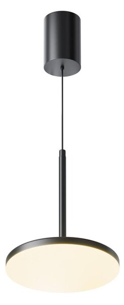 Lustră LED pe cablu Maytoni P076PL-L12W3K-B PLATO LED/12W/230V 3000K negru