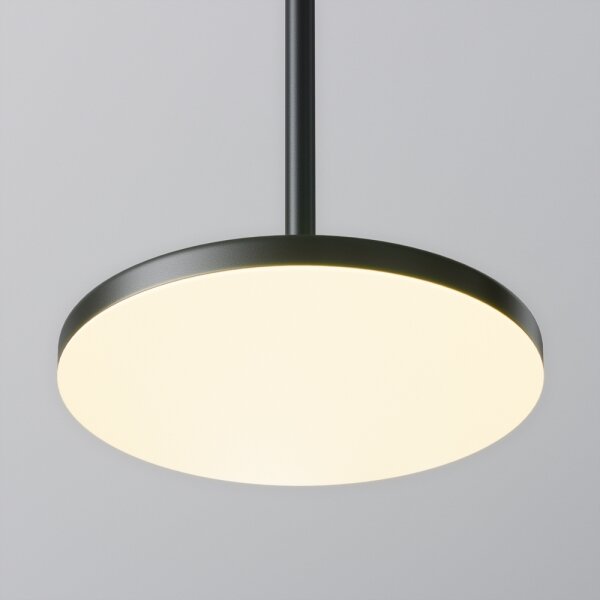 Lustră LED pe cablu Maytoni P076PL-L12W3K-B PLATO LED/12W/230V 3000K negru