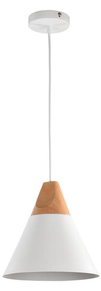 Lustră pe cablu Maytoni P359-PL-01-W BICONES 1xE27/60W/230V d. 22cm alb/bej