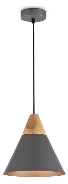 Lustră pe cablu Maytoni P359-PL-220-C BICONES 1xE27/60W/230V d. 22cm gri/bej