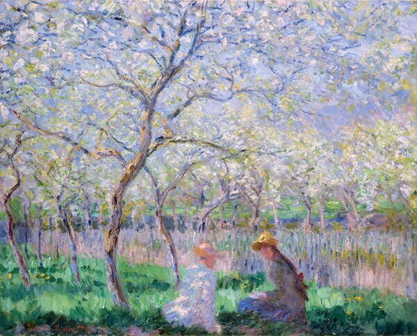 Reproducere Springtime, 1886, Monet, Claude