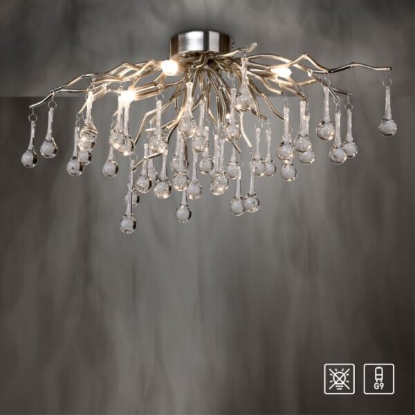Lustră aplicată Paul Neuhaus 8090-55 ICICLE 4xG9/40W/230V