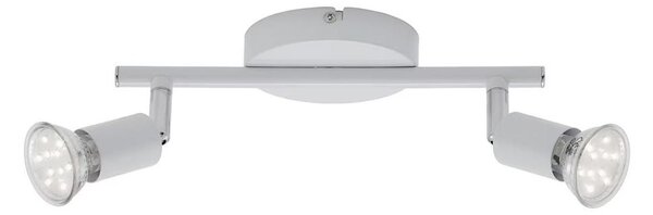 Spot LED Briloner 2767-026 2xGU10/6W/230V alb
