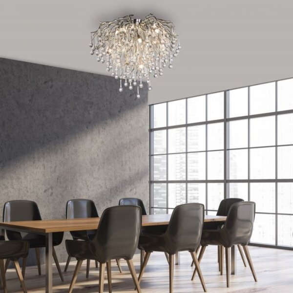 Lustră aplicată Paul Neuhaus 8091-55 ICICLE 9xG9/40W/230V
