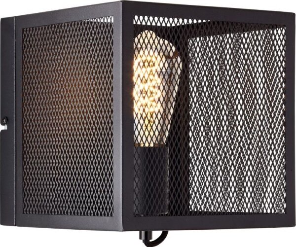 Aplică Brilliant MAZE 1xE27/40W/230V negru