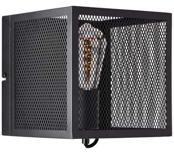 Aplică Brilliant MAZE 1xE27/40W/230V negru