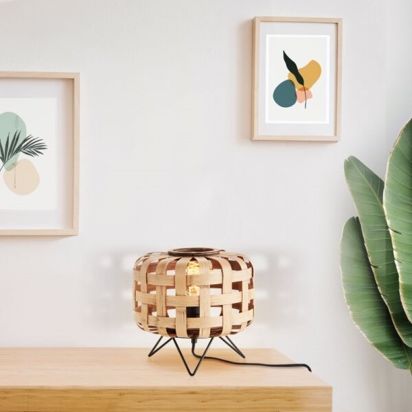 Lampă de masă Brilliant WOODLINE 1xE27/40W/230V bambus