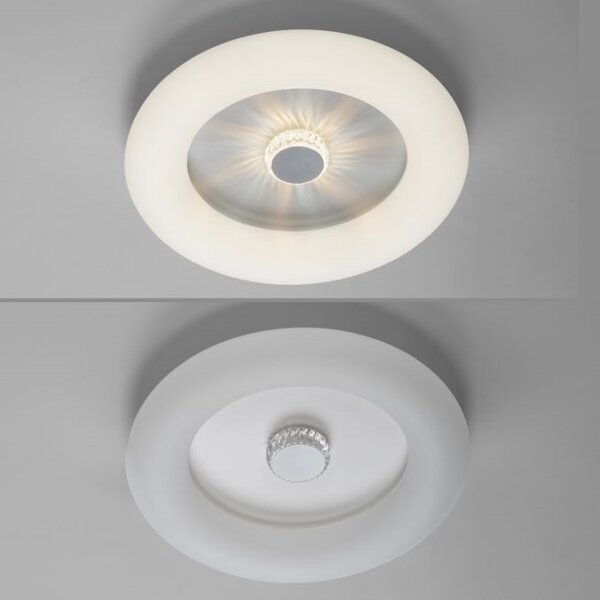 Plafonieră LED dimabilă JUST LIGHT. 14383-16 VERTIGO LED/26W/230V + telecomandă