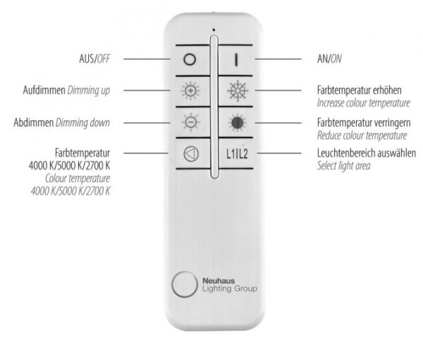 Plafonieră LED dimabilă JUST LIGHT. 14384-18 VERTIGO LED/29W/230V + telecomandă