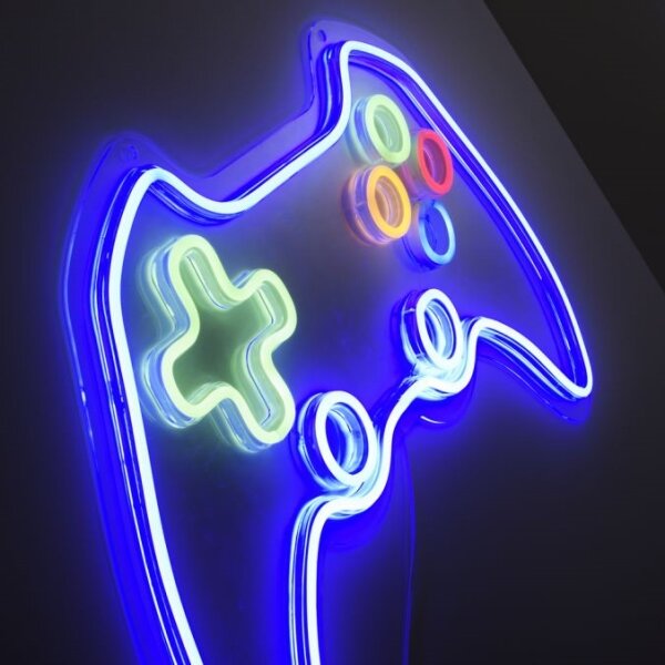 JUST LIGHT. 85022-70 - Neon LED decorativ de perete NEON LED/6,5W/5V gamer