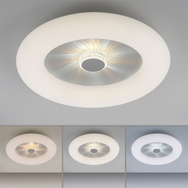 Plafonieră LED dimabilă JUST LIGHT. 14383-16 VERTIGO LED/26W/230V + telecomandă