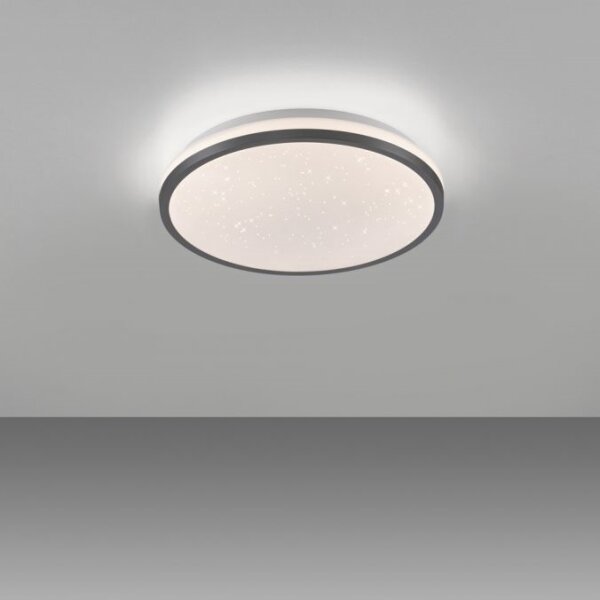 Plafonieră LED dimabilă JUST LIGHT. 14293-18 KYLE LED/10W/230V negru
