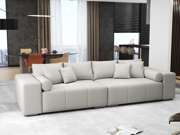 Canapea extensibilă dumonde cu ladă de depozitare Marbela Enjoy Beige XXL 295x120 cm