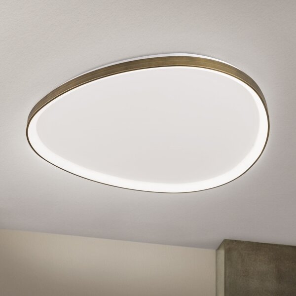 Plafonieră LED Orion DL 7-696/80 CHARLIE LED/72W/230V d. 80 cm auriu