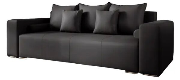 Canapea extensibilă dumonde cu ladă de depozitare Marbela Antracit 245x100 cm