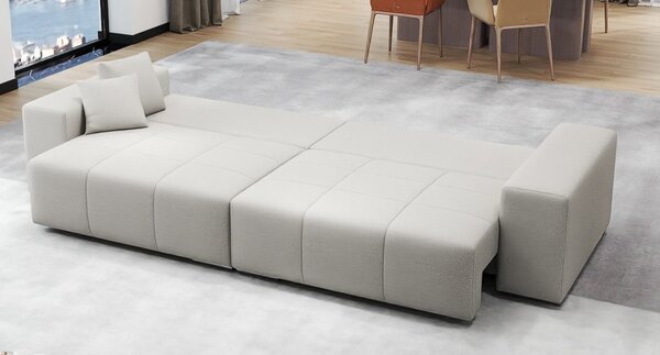 Canapea extensibilă dumonde cu ladă de depozitare Marbela Enjoy Beige XXL 295x120 cm