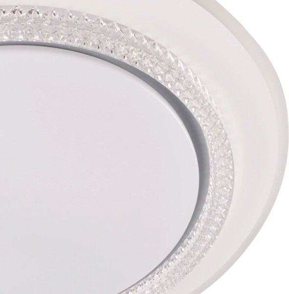 Plafonieră LED dimabilă pentru baie ADELA LED/72W/230V IP44 + telecomandă
