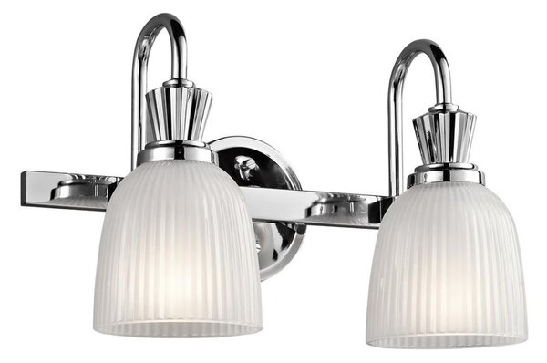 Aplică LED pentru baie CORA 2xG9/3W/230V IP44 Elstead KL-CORA2-BATH