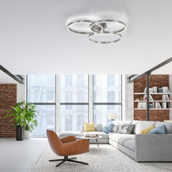Plafonieră LED dimabilă Paul Neuhaus 6233-55 PAAN LED/45,5W/230V 2700-5000K + telecomandă