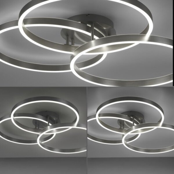 Plafonieră LED dimabilă Paul Neuhaus 6233-55 PAAN LED/45,5W/230V 2700-5000K + telecomandă