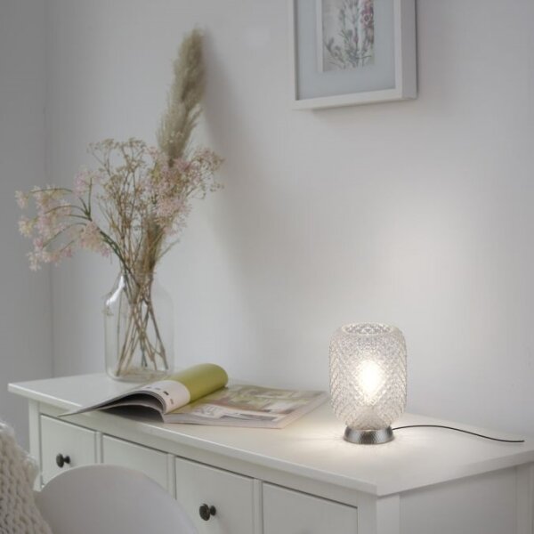 Lampă de masă JUST LIGHT. 14906-55 REISHI 1xE27/40W/230V crom