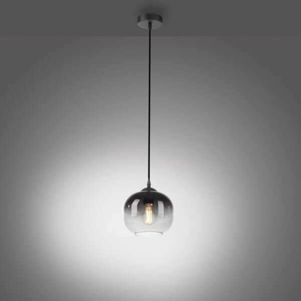 Lustră pe cablu JUST LIGHT. 15420-18 ZEA 1xE27/25W/230V negru