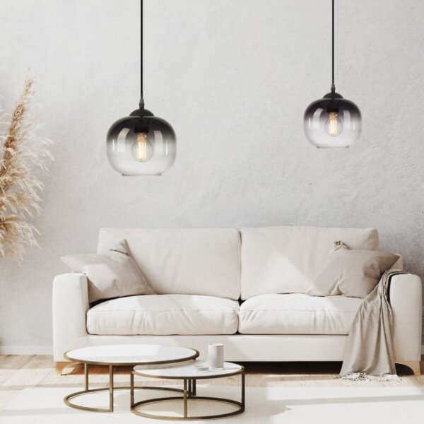 Lustră pe cablu JUST LIGHT. 15420-18 ZEA 1xE27/25W/230V negru
