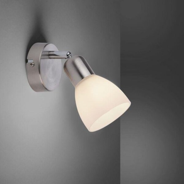 Spot de perete JUST LIGHT. 11951-55 KARO 1xE14/40W/230V crom