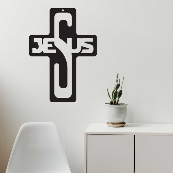 Decoratiuni din lemn - Isus, dimensiune-260x187 mm