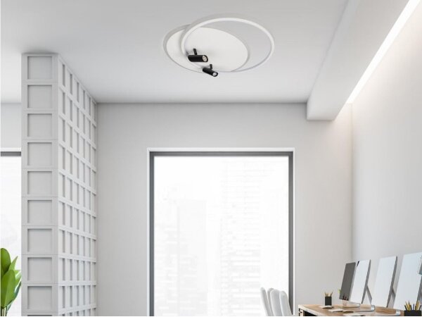 Plafonieră LED dimabilă LED/65W/230V 3000-6500K alb + telecomandă