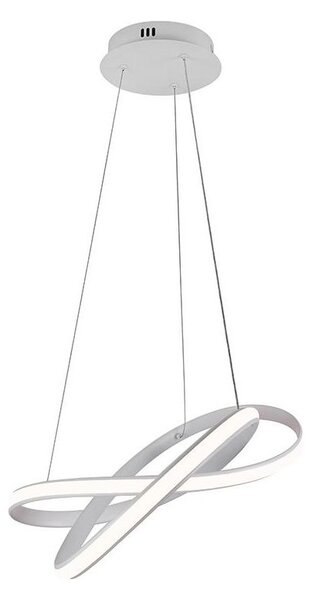 Lustră LED dimabilă pe cablu LED/70W/230V 3000-6500K alb + telecomandă
