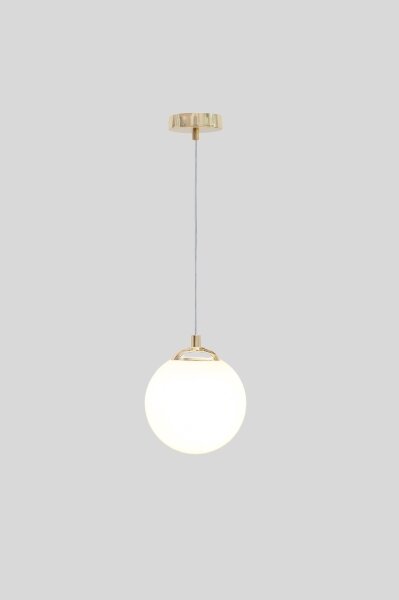 Lustră pe tijă FIRA 1xE27/60W/230V auriu