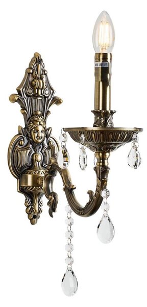 Lampă de perete Brilagi CLASSIC 1xE14/60W/230V alamă